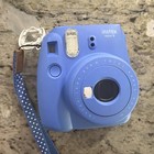 Fujifilm Instax Mini 9 - Cobalt Blue Instant Film Camera Tested Working