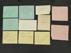 1940-50 Vintage Autograph Album Ballet School Professional Dancers   Students