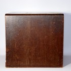 Japanese Antique Wooden Sewing Box Haribako Tansu Chest Drawers Meiji Period