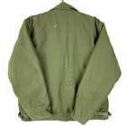 Vintage Us Military A-2 Cold Weather Jacket Size Xl Green Full Zip 1985
