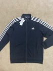 Adidas Mens 3 Stripes Tricot Tracksuit Nwt Jacket   Pants Set Black Multiple Sz
