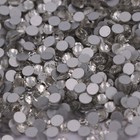 Glitter Crystal Ab Flatback Clear Non Hot Fix Nail Art Rhinestones Decorations
