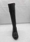 Nwob Alfani Briaa Black Leather Knee High Riding Boots Women s Size 6 M
