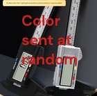 6  150mm Carbon Fiber Electronic Digital Vernier Caliper Micrometer Gauge Lcd