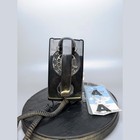 At t Bell System Western Electric 554 Bmp Rotary Dial Black Wall Phone Vintage