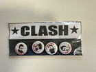 The Clash Pin Buttons Pack  The Clash Attack 1979 Collectible