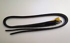 Black Adult Stirrup Leathers And 4 3 4  Irons Stirrups Pads English Saddle