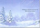 Snow Covered John Deere Tractor 18 Boxed Christmas Cards By Lpg Greetings