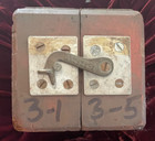 Antique Industrial Mold Sturdy Form Wood Fabulous Metal Hooks Steampunk Small