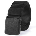 Men Casual Military Tactical Army Adjustable Quick Release Belts Pants Waistband
