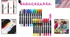 Non-toxic Twistable Gel Crayons - 20 Color Set For Stress-free Coloring