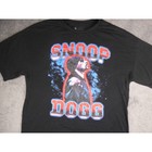 Snoop Dogg Graphic T-shirt Mens Large Black Rap Tee Short Sleeve Dogg Supply