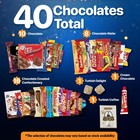 Eastanbul International Snack Box  40 Chocolate Assortment Bars  Exotic Candy