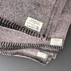 Vintage 1950s Canadian Defense Wool Blanket  Queen  60  X 80   Unissued 