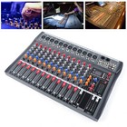 Usb Bluetooth Pro 12 Channel Live Studio Audio Mixer Dj Mixing Console