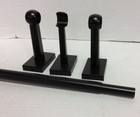 Pottery Barn  75 Window Drape Curtain Rod   Bracket Medium 48-88  Antique Bronze