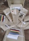 Rare Etui Or Victorian Vintage Sewing Box Kit  2g