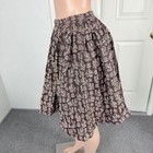 Vintage 40s 50 s Lanz Women s Skirt Full Circle Floral Cotton A-line Ss19