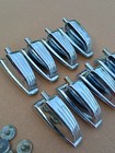  8  Vintage 1960 s Ludwig Large Classic Drum Lugs Bass Floor Tom Drums-vg 