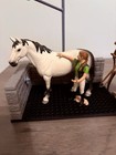 Schleich Horse Club Lot  2 Horses  Girl Accessories