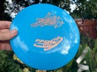 Disc Golf Innova Star Corvette  one Of A Kind  Multi-stamped New Blue Gold  4279
