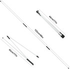 2 Pack 48 Inch Golf Alignment Sticks Swing Training Aid Equipment Practice Rods