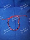 Bracelet Brasalete De Hilo Pulso Rojo  Ojito Santa Lucia Saint Lucy Eye 