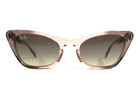 Ray-ban Kids Sunglasses Rj9099s Miss Burbank 7106 2q Pink Gradient Brown Lenses