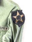 Vintage Us Army 2nd Infantry Officers Og-107 Utility Fatigue Shirt