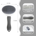 Self Cleaning Pet Brush Dog Cat Grooming Comb Shedding Hair Remover Tool Massage