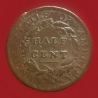 1809 Philadelphia Mint Copper Classic Head Half Cent Sold As Pictured 163