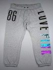Victoria s Secret Vs Pink Bling Sequin Capri Crop Lounge Sweat Pants Medium M