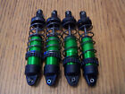 Fits Traxxas 1 10 Wide Maxx Gt Green Anodized Aluminum Shocks Springs 89086-4