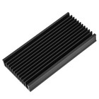 4pcs Q50x12 7x100 Aluminum Heat Sink Cooler Chip Cooling Fin For Circuit Boa Lli