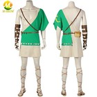Link Cosplay Costume Zelda Breath Of The Wild Link Outfit For Halloween Any Size