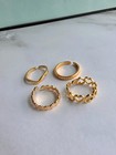 Womens 14k Gold Toe Rings Adjustable Summer Beach Jewelry Gifts For Her