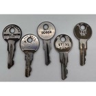 Gas Cap Keys Vtg Lot Of 5  gas  Is Written On The Front Of The Key  Usa