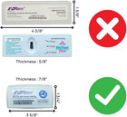 Ez Pass Holder High Temp 3 Point Mount Toll Transponder Bracket White 1pk