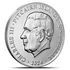 2024 1 Oz Pitcairn Islands Silver Bounty Coin  bu 