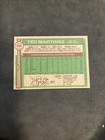 In-person Signed Autograph On Card  1976 Topps 356 Ted Martinez Oakland A s Read
