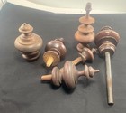 Vintage Antique Wooden Finials  Furniture Accent Topper Part Craft       