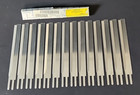 Eastman Carbon Steel Straight Cutting Machine 6  Knife Blades - Lot Of 14