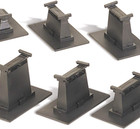 Trains 14 Pc  E-z Track Graduated Pier Set - Ho Scale