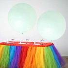 2 Matte Seafoam Green 32  Round Large Latex Balloons Party Decorations Supplies