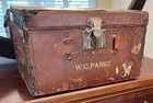 Circa 1920 Herbert Johnson Brooks Brothers Silk Top Hat And Travel Case