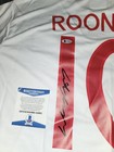 Wayne Rooney Hand Signed Soccer Jersey  - Team England   Beckett    Coa  