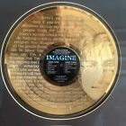 John Lennon 25th Anni Gold Imagine Lp Record Vinyl W  Tittenhurst Door- No Coa