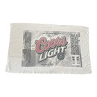 Coors Light The Silver Bullet Beach White Towel 2004 35    X 57   