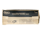 Master Flow 12in X 25 Ft Flexible Duct  R4 2 Insulated Heavy Duty  Black Jacket