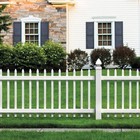 4 In  X 4 In  X 6 Ft  White Vinyl Square Fence Post